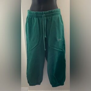 Chewie & Co Green Cotton Sweatpants Size Small